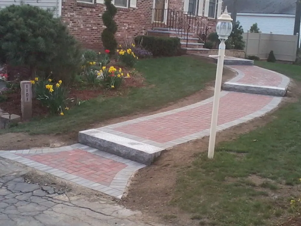 Professional landscape installation near you across North Reading, MA - State Stone Masonry