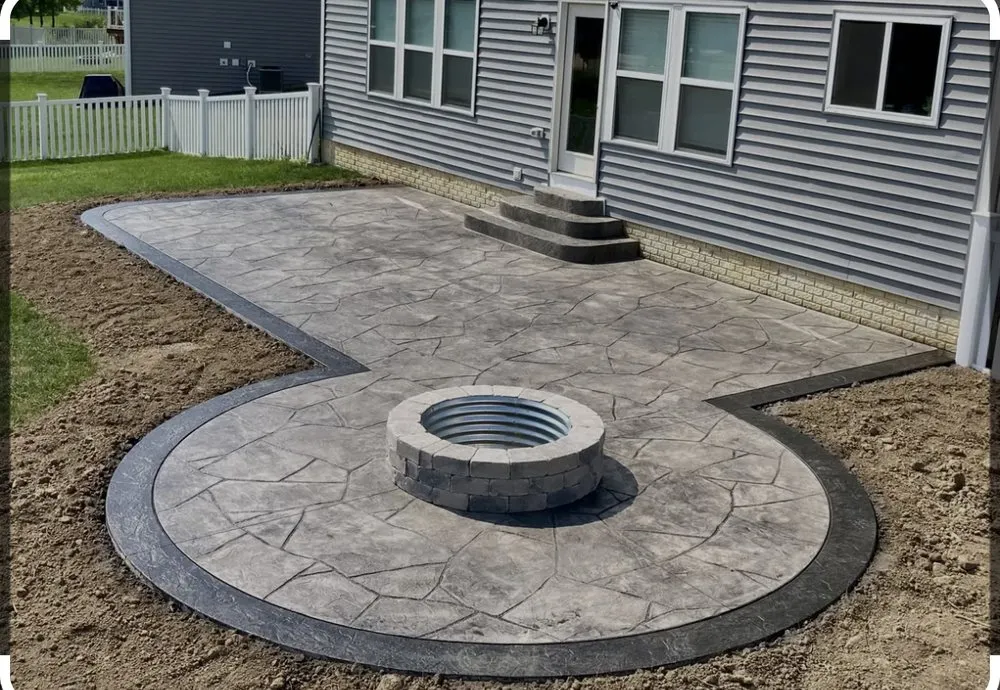 Custom landscape design near you across Iron Station, NC - Statesville Masonry