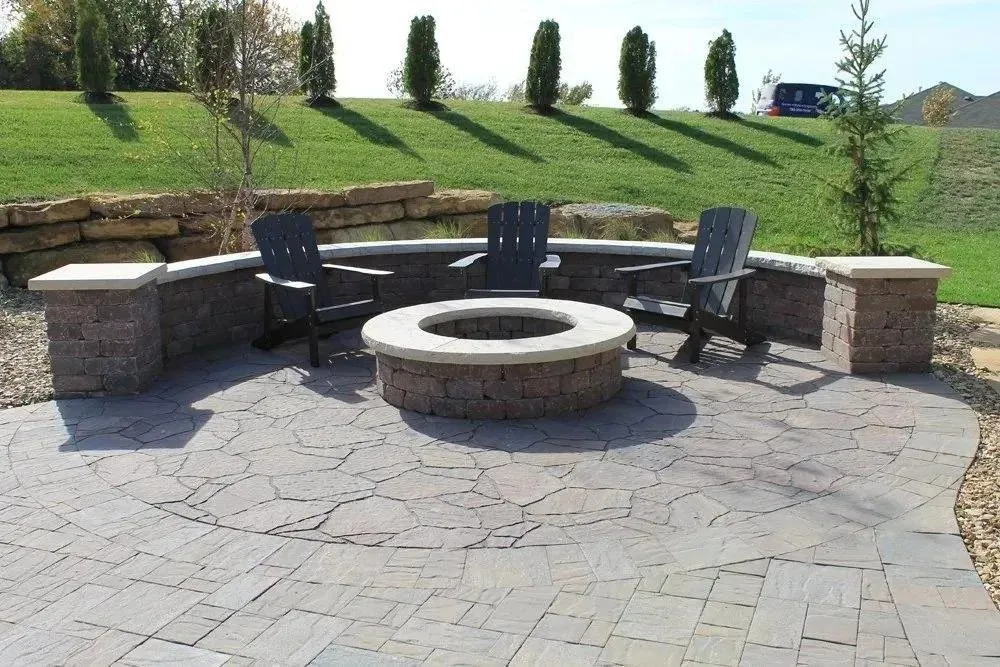 Professional outdoor landscaping in Auburn, KS by Stauffer Lawn & Landscape