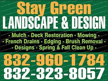Custom yard maintenance for homes across Houston, TX - Staygreen Landscape & Design