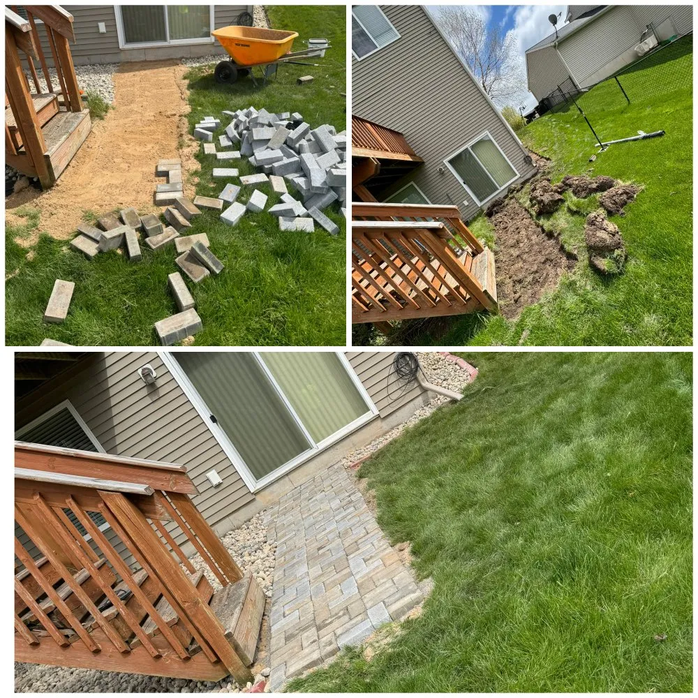 Custom landscape installation near you across Middleville, MI - Stayton property management
