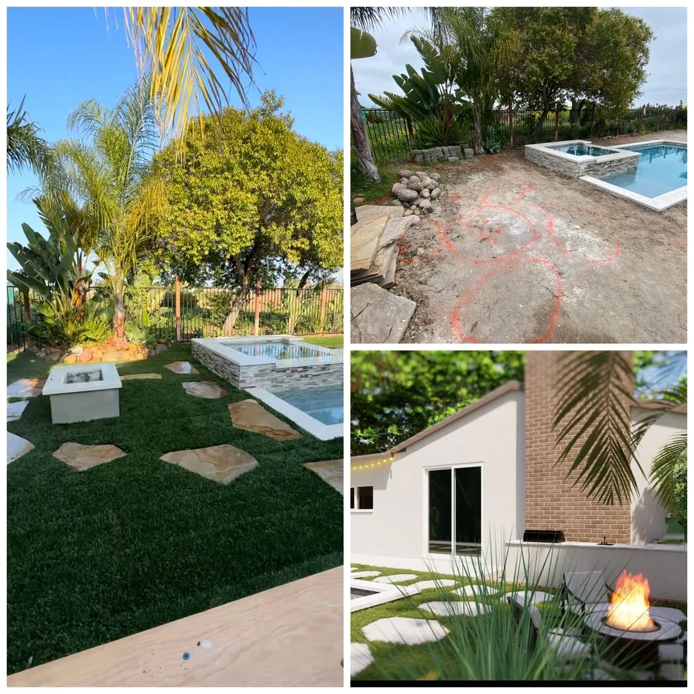 Professional residential landscaping in San Diego, CA by Stealth Landscape Construction