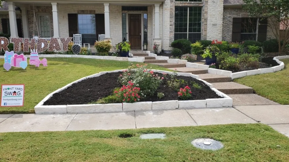 Affordable residential landscaping in Frisco, TX by Stealth Landscape Services