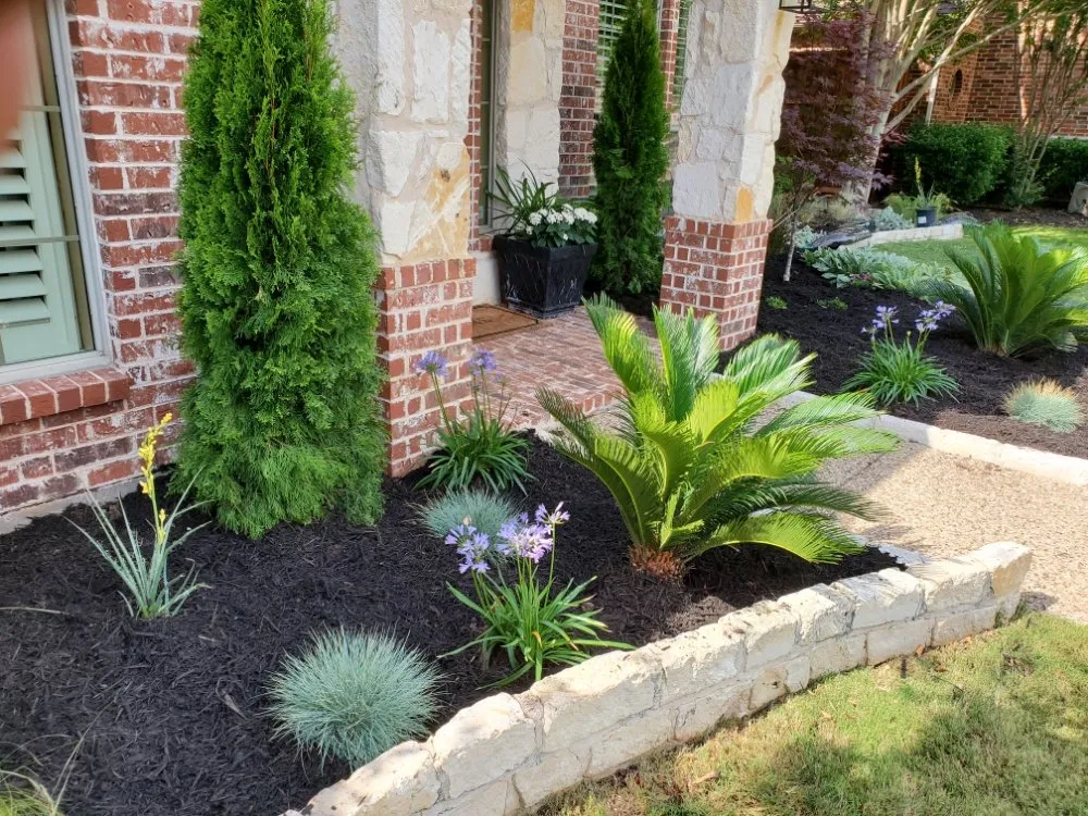 Affordable garden landscaping with custom design across Frisco, TX - Stealth Landscape Services