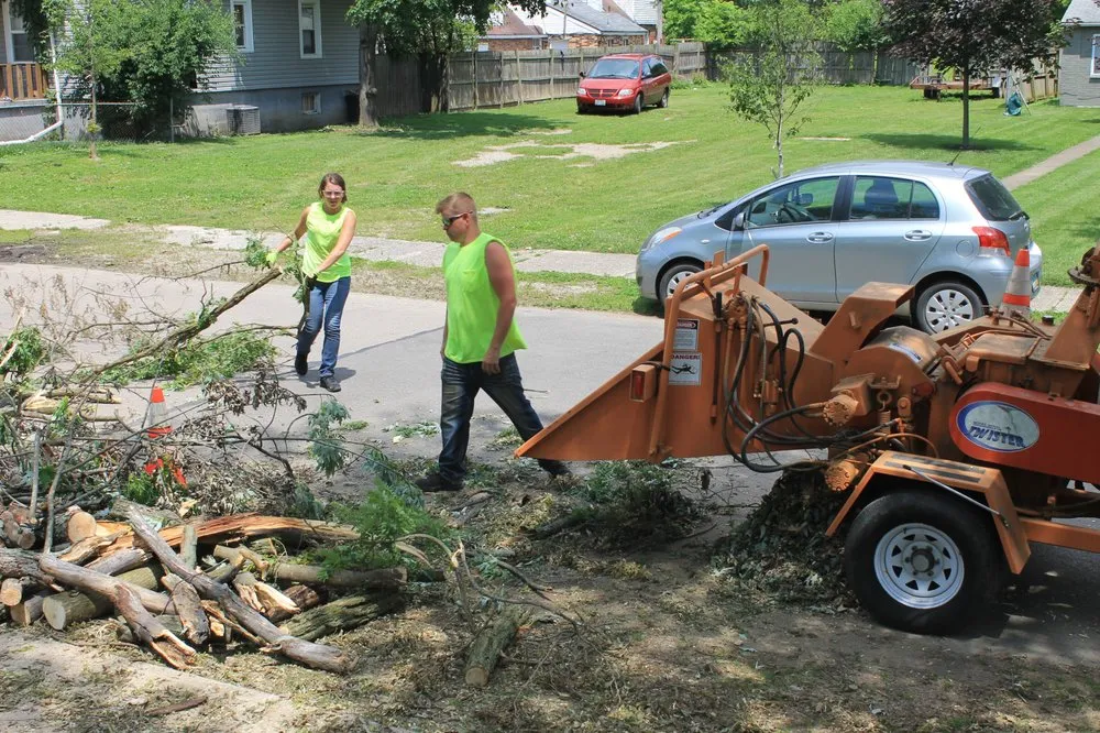 Custom yard cleanup service for outdoor upgrades across Eaton, OH - Stearman And Sons Tree Service