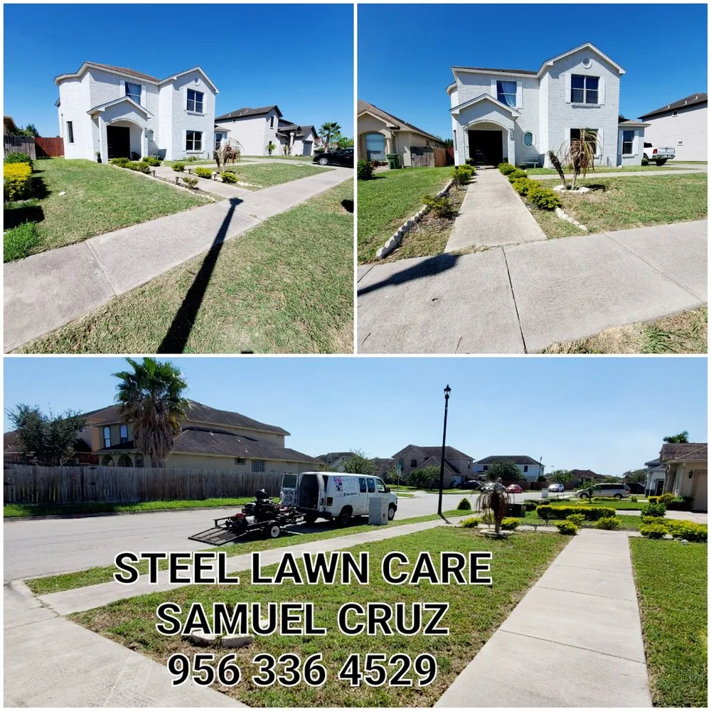 Local residential landscaping near you in Brownsville, TX by STEEL LAWN CARE