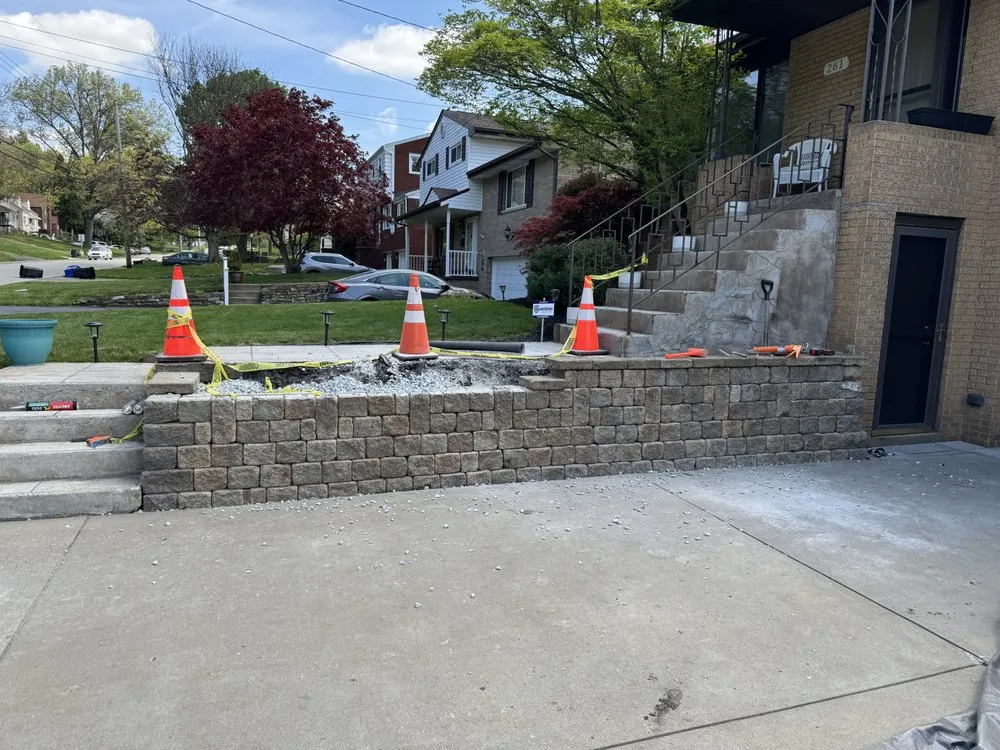 Custom outdoor landscaping for beautiful yards in Pittsburgh, PA by Steel River Contracting