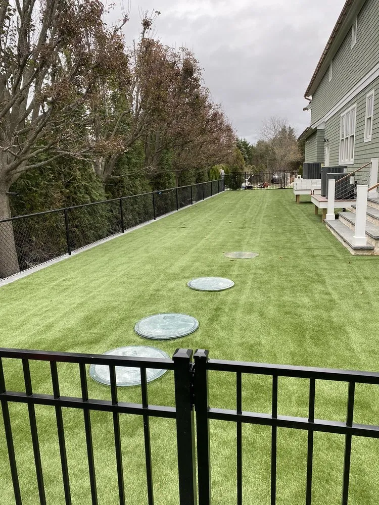 Professional landscape design in Old Westbury, NY by Steele Contracting