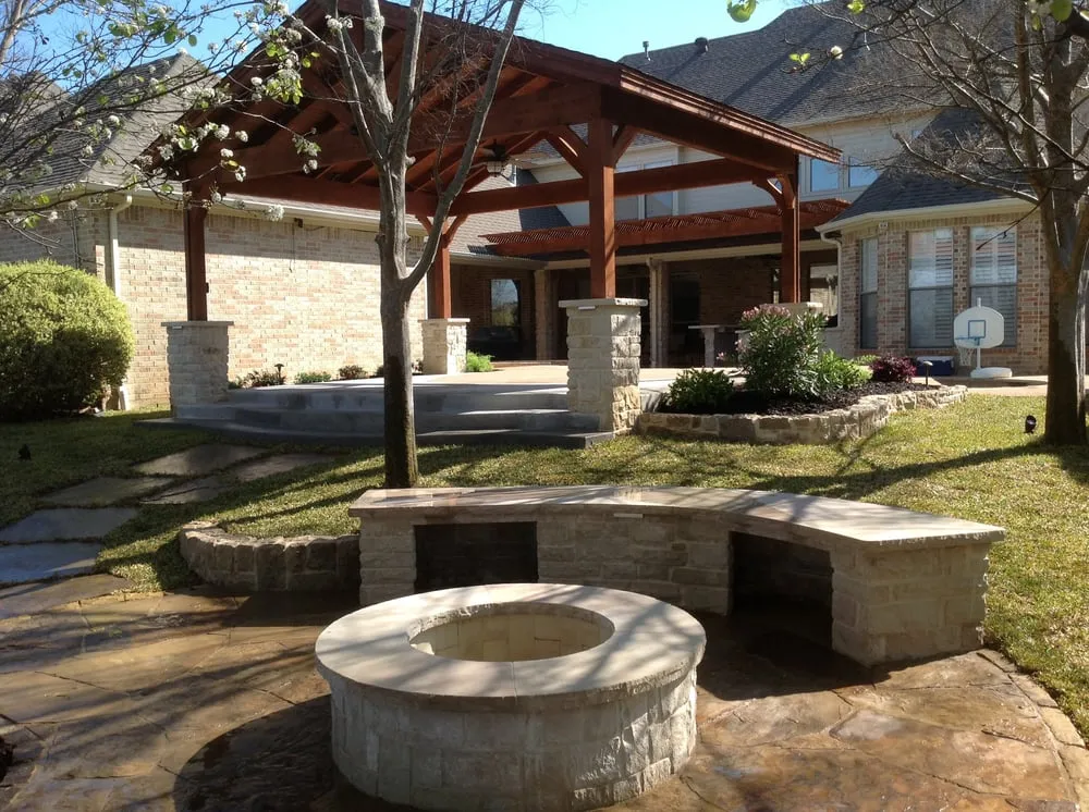 Top-rated landscape design in Keller, TX by Steele Landscapes & Patios