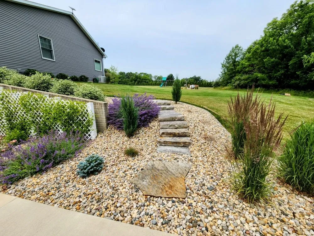 Professional lawn care service for residential properties across Lincoln, IL - Steffens Landscaping & Lawncare