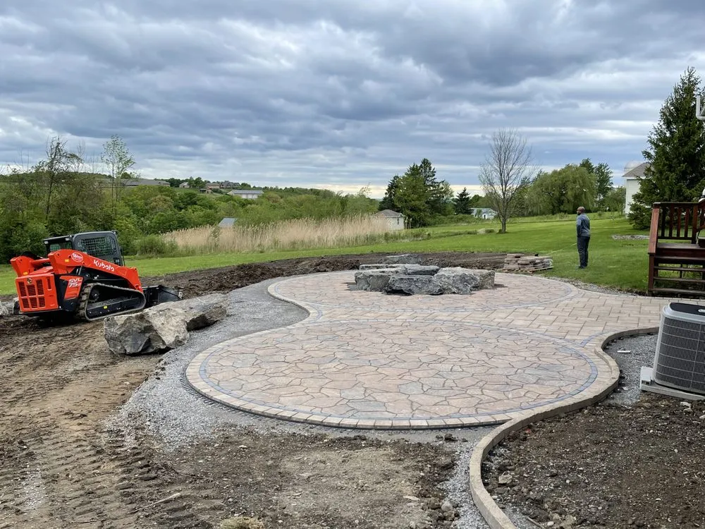 Top-rated landscape installation near you in Kirkville, NY by Stein Design & Build
