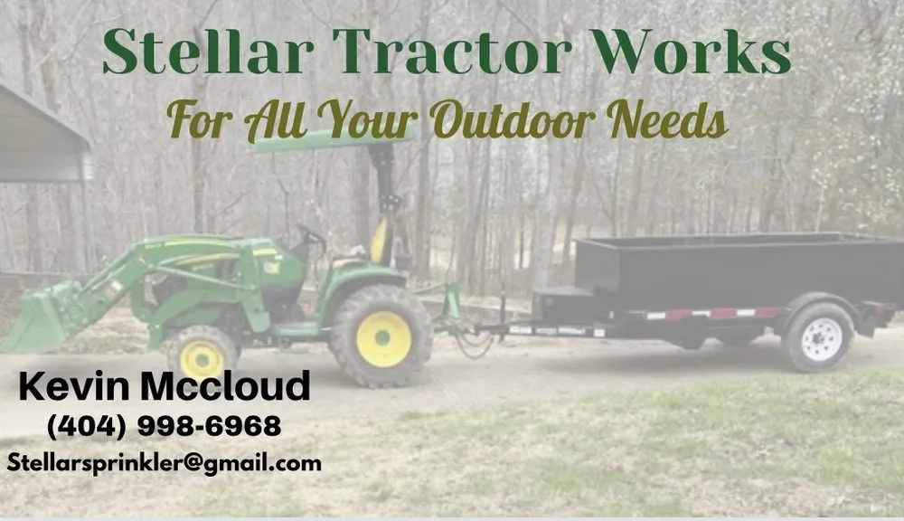 Reliable garden landscaping with custom design across Hogansville, GA - Stellar Tractor Works