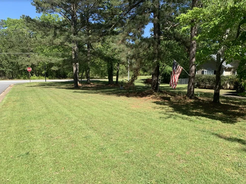 Professional landscape installation with custom design in Dallas, GA by Stellar Yard Life