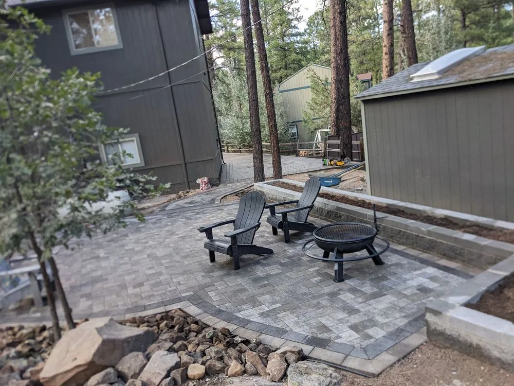 Trusted outdoor landscaping for residential properties in Flagstaff, AZ by Steller's Irrigation and Landscaping