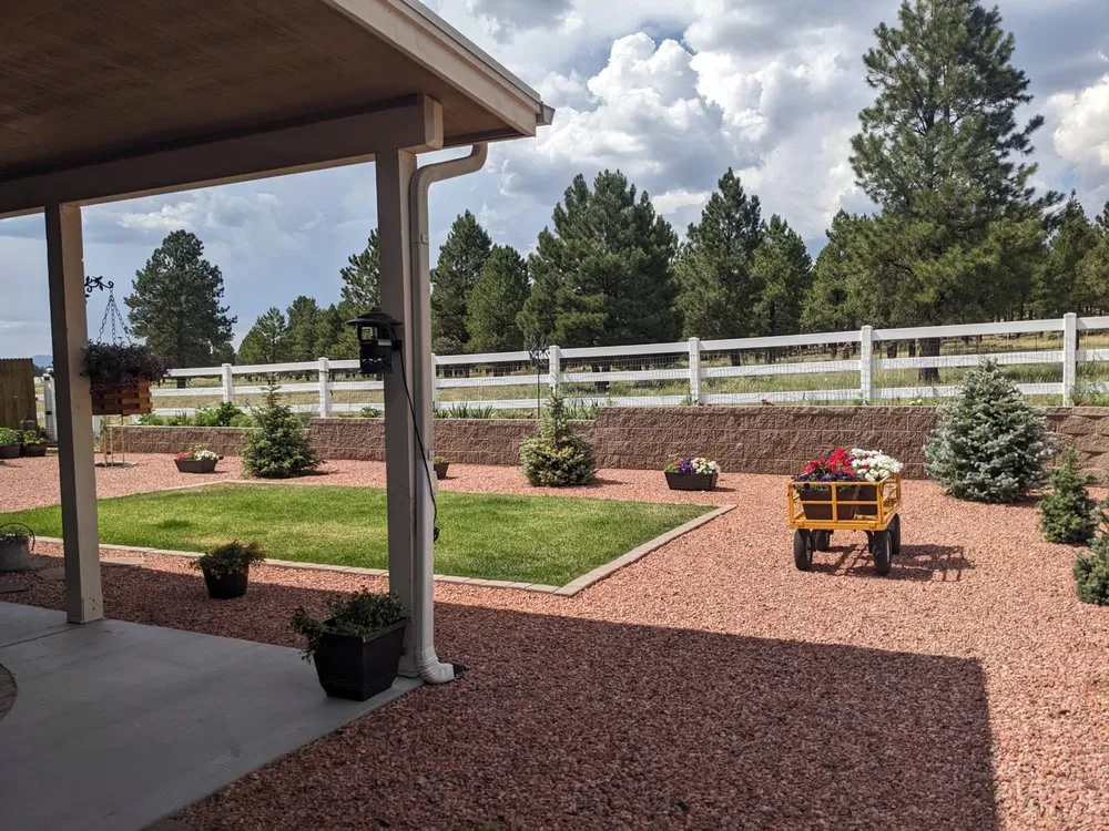 Professional outdoor landscaping experts serving Flagstaff, AZ - Steller's Irrigation and Landscaping