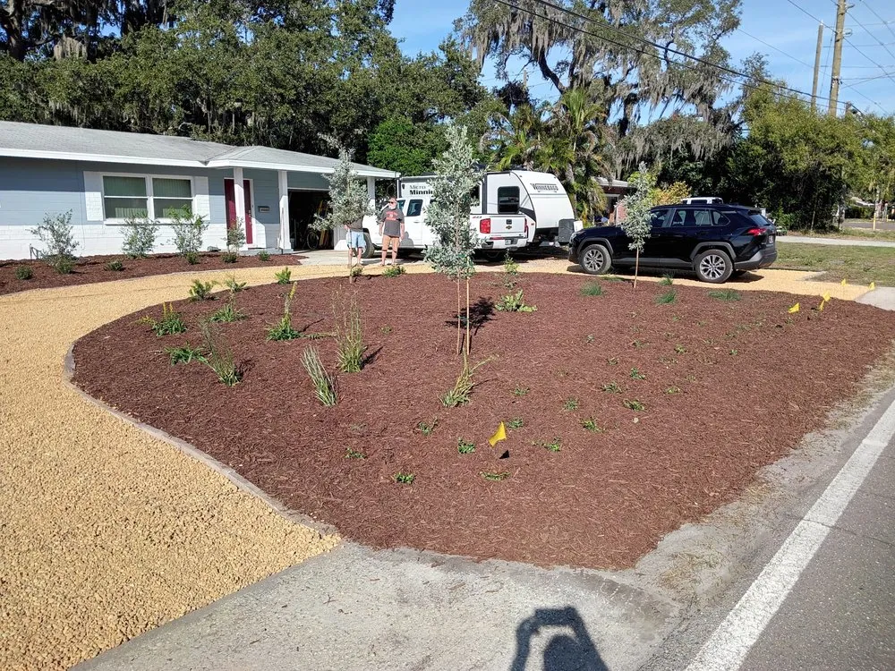 Professional lawn care service for outdoor upgrades across St. Petersburg, FL - Step By Step Native Landscaping