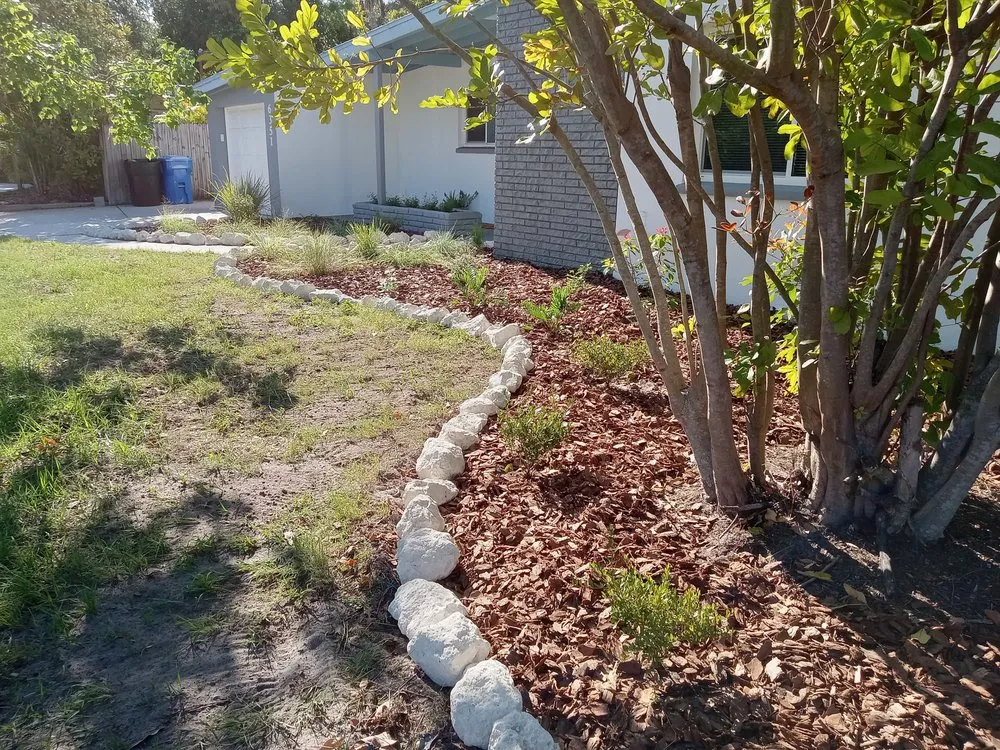 Affordable garden landscaping for homes across St. Petersburg, FL - Step By Step Native Landscaping