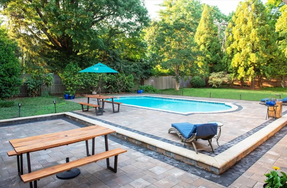 Top-rated residential landscaping with custom design in Greensboro, NC by Step By Step Outdoor Living