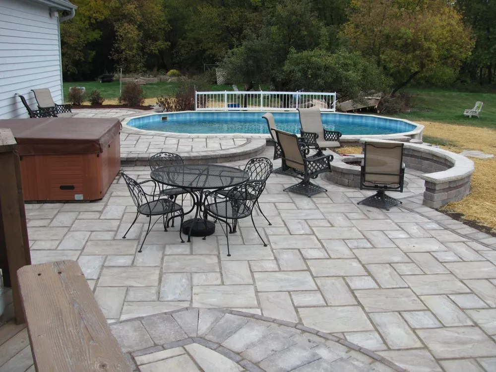 Custom garden landscaping in Wauconda, IL - Stepanek Landscaping