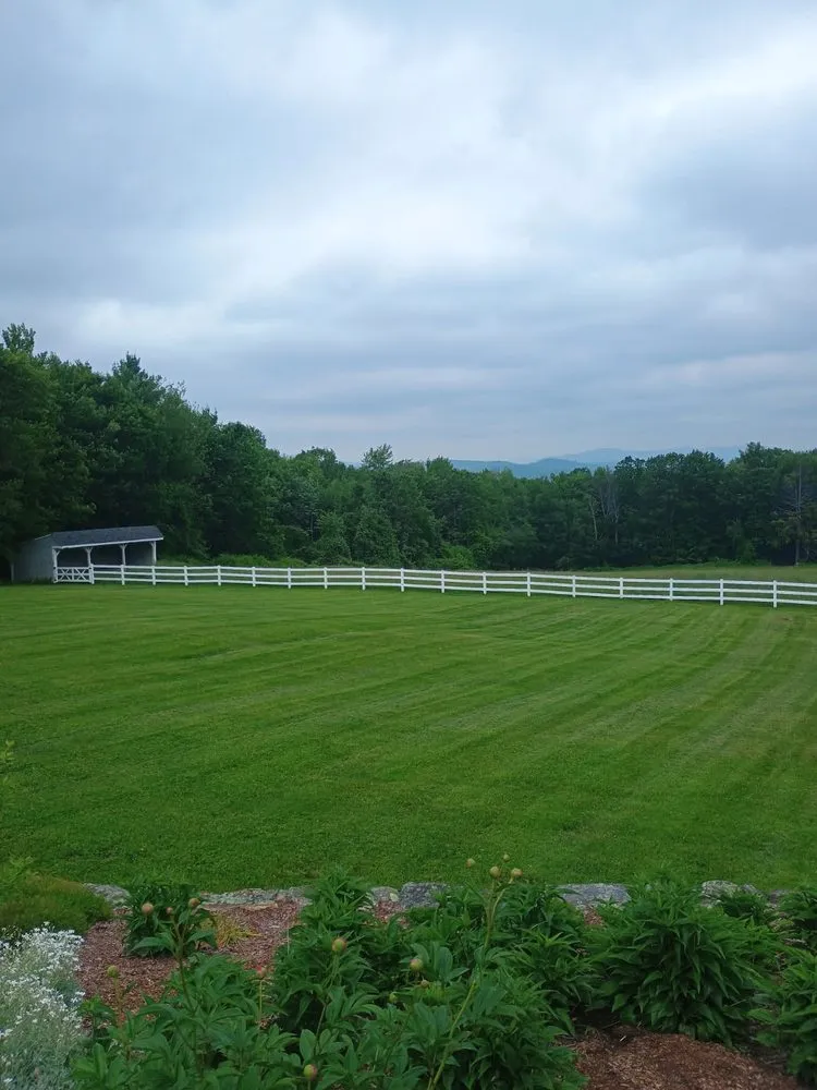 Custom landscape design in Milford, NH by Stephen Brewer