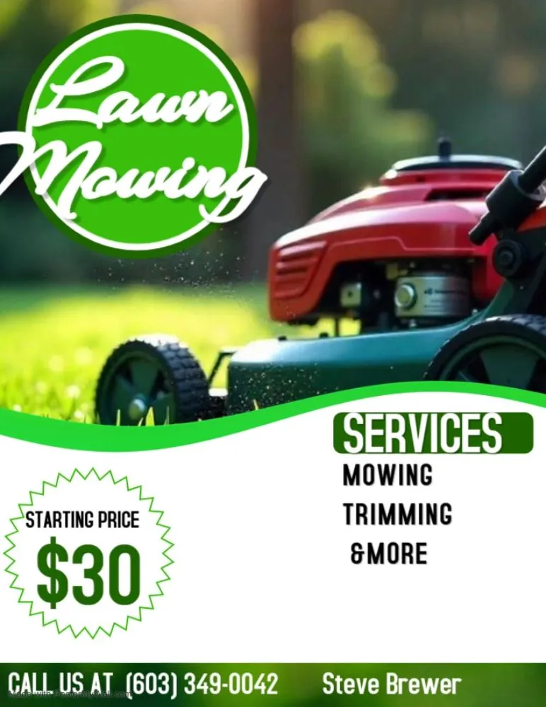 Custom yard cleanup service in Milford, NH - Stephen Brewer
