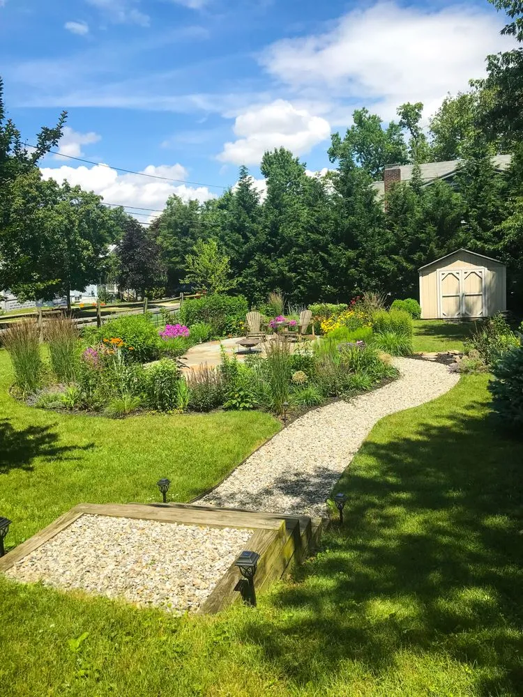 Local landscape installation near you in Collingswood, NJ by Stephen Coan Garden Design