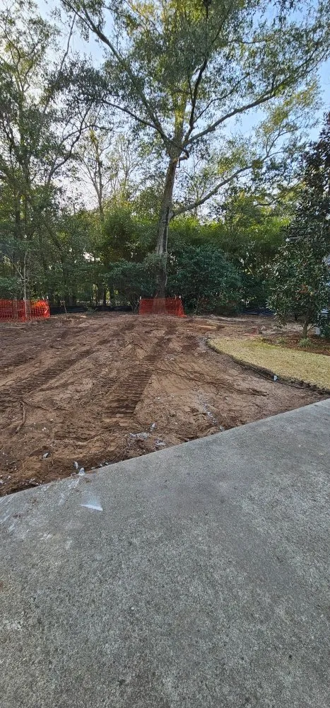 Local residential landscaping with custom design in Hardeeville, SC by Stephens Land Service