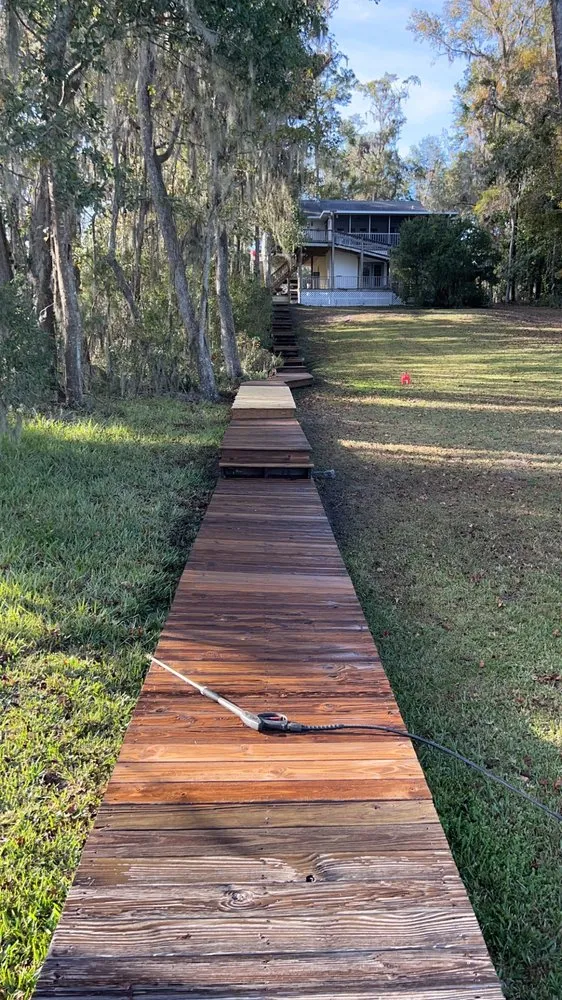 Local outdoor landscaping with custom design in Fort White, FL by Stephens landscape and outdoor construction services