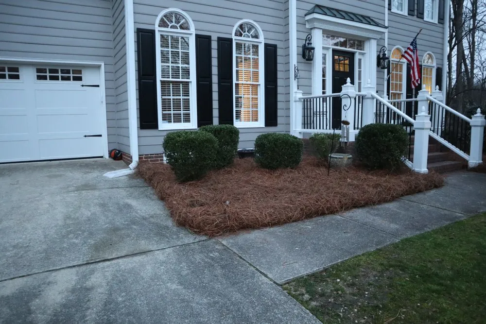 Professional garden landscaping in Sanford, NC by Stephens Landscaping & Excavation