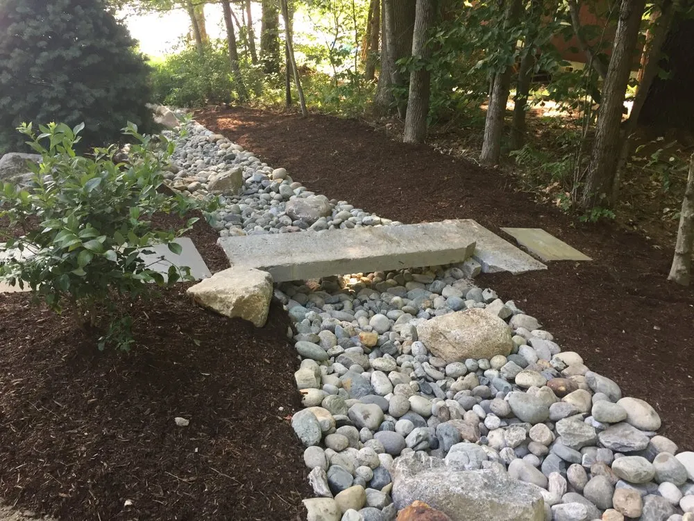 Custom yard cleanup service with custom design across Moultonborough, NH - Stephens Landscaping Professionals