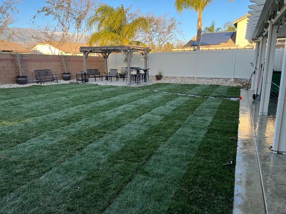 Custom landscaping services for residential properties across Banning, CA - Stephen's Lawn Care and Improvements