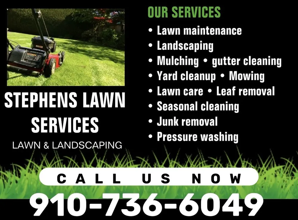 Expert landscape design experts serving Fairmont, NC - Stephens Lawn services