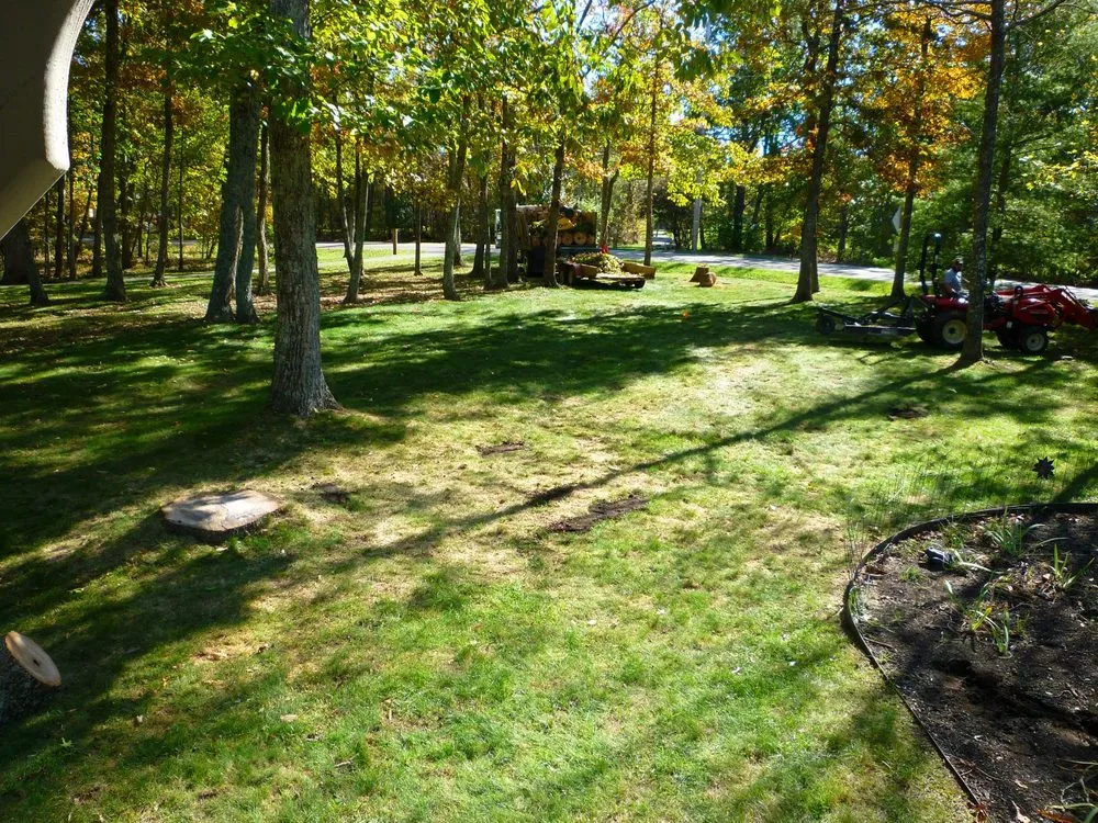 Expert lawn mowing service for year-round maintenance in Crossville, TN by Stepp of Faith