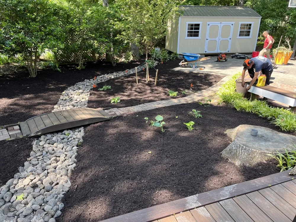 Trusted residential landscaping for residential properties in Rockville, VA by Stepping Stone Landscaping