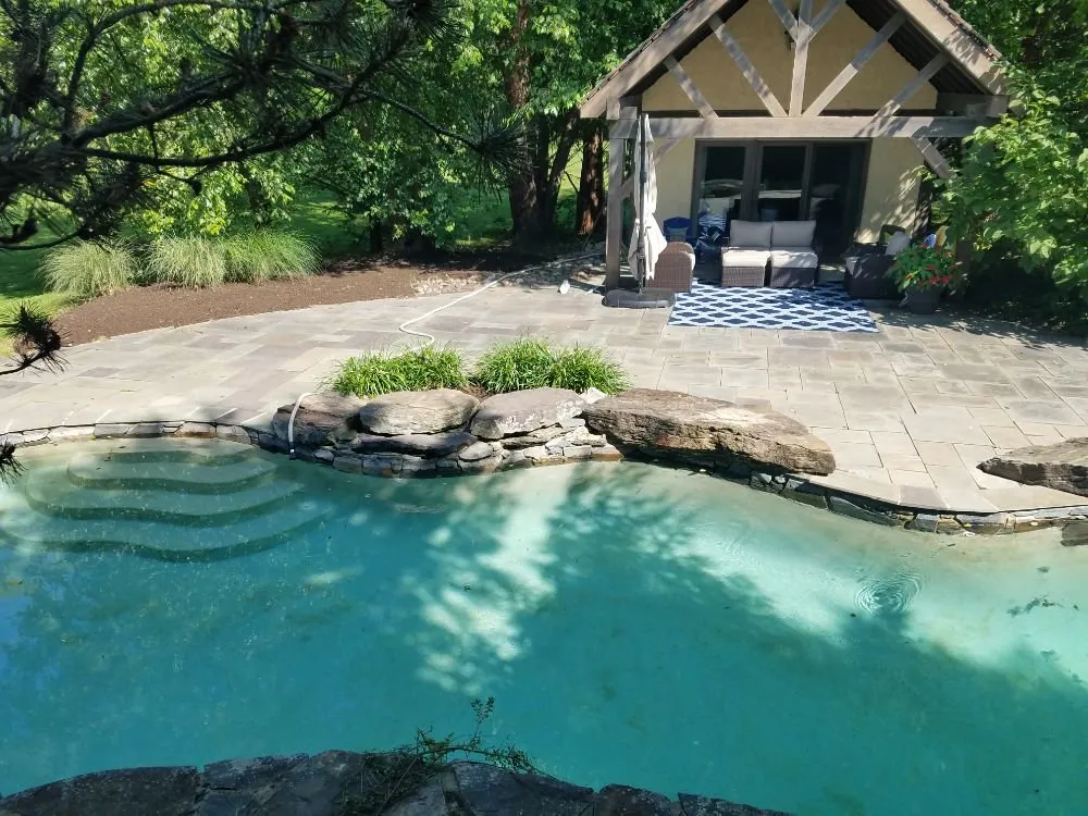 Custom yard cleanup service for outdoor upgrades in Doylestown, PA by Sterling Green Lawn