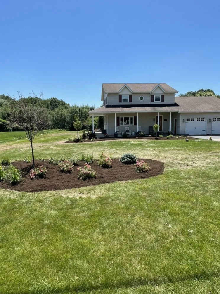 Professional garden landscaping for residential properties in McKean, PA by Steve Danylko Landservice