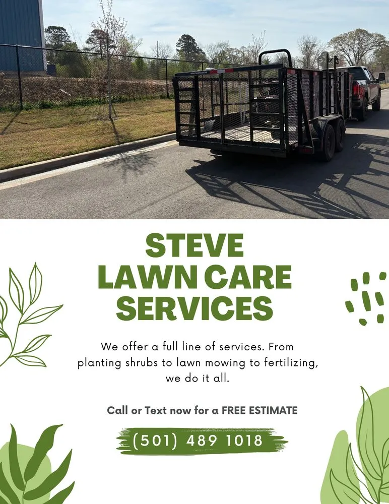 Trusted yard cleanup service in Hot Springs, AR - Steve Lawn Care Service