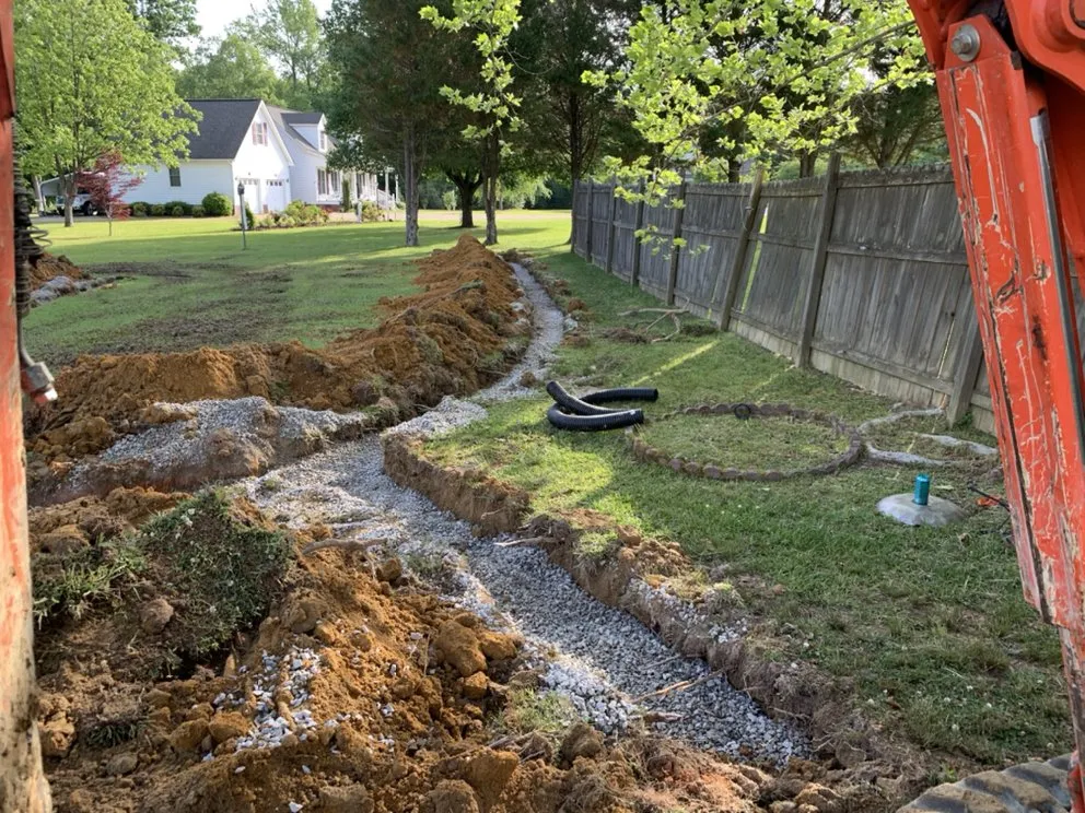 Custom yard maintenance for outdoor upgrades in Lillington, NC by Steve the Irrigation Guy