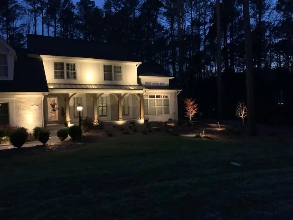 Custom outdoor landscaping for homes across Lillington, NC - Steve the Irrigation Guy