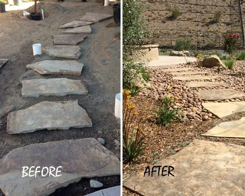 Custom outdoor landscaping in Escondido, CA by Steven Smith Landscape