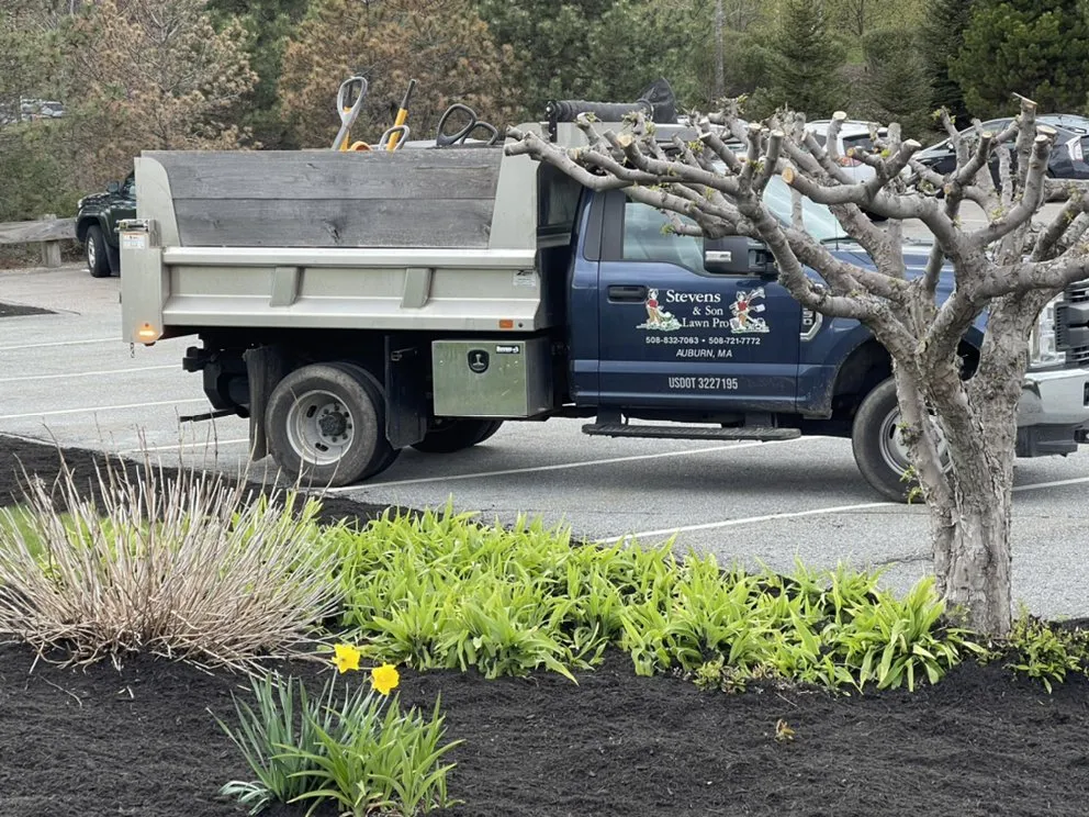 Local landscape design in Auburn, MA by Stevens & Son Lawn Maintenance