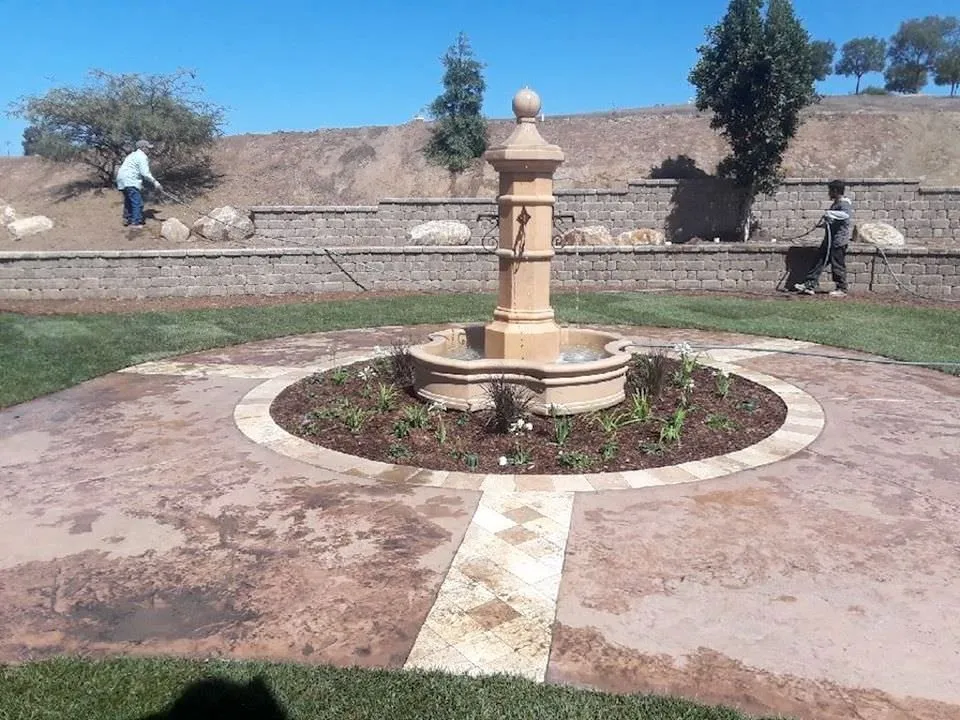Local outdoor landscaping for beautiful yards in Fallbrook, CA by Stevens Concrete and Construction