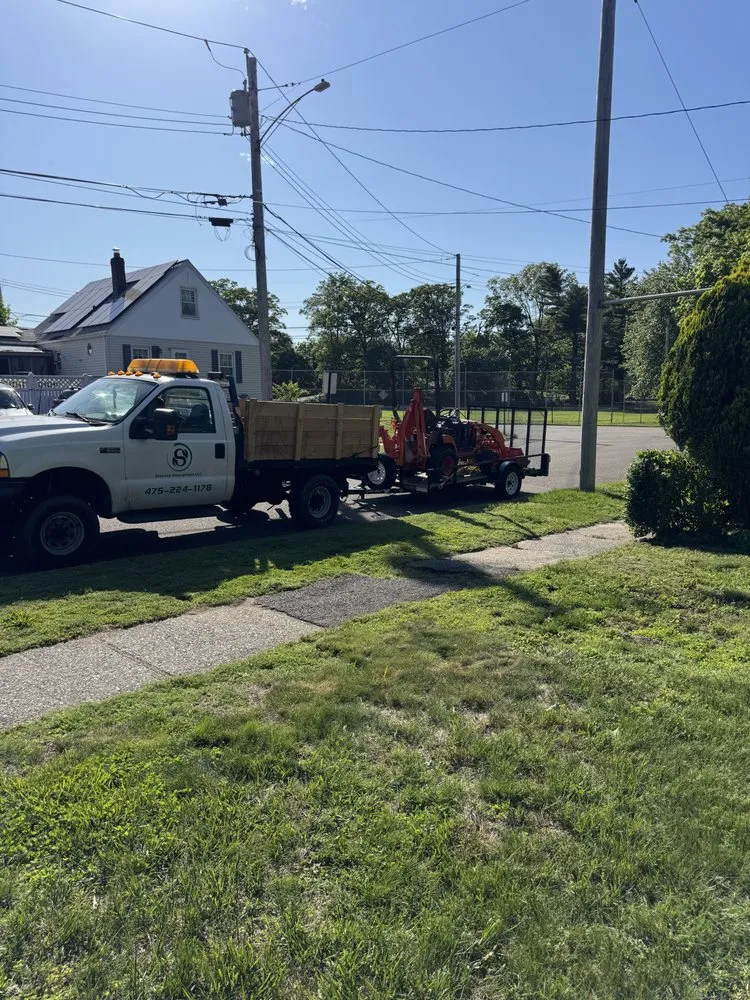 Expert garden landscaping for homes in Milford, CT by Stevens enterprises