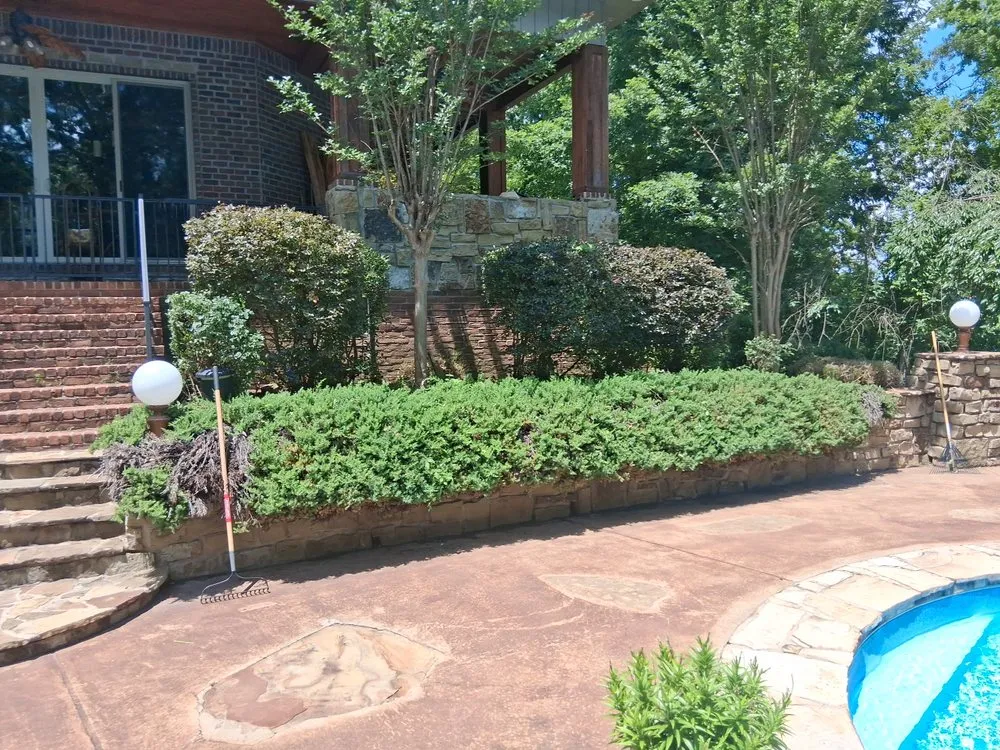 Custom landscape installation in Bryant, AR - Stevens Heavenly Landscaping Services at Your Service