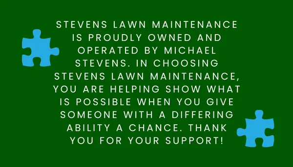 Stevens Lawn Maintenance Logo