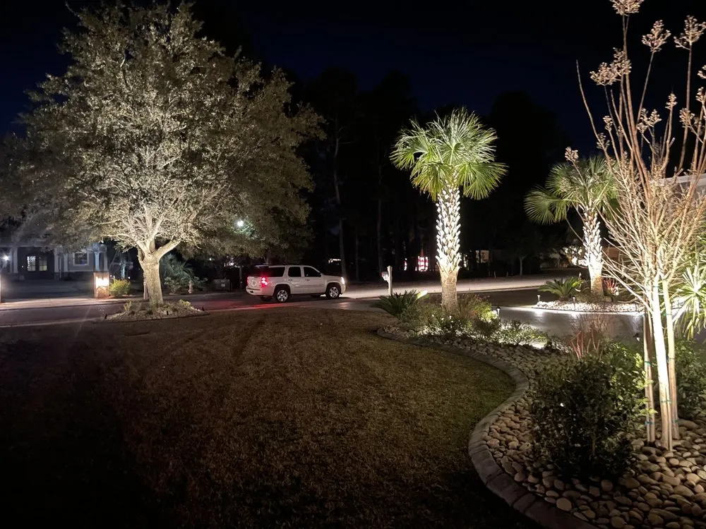 Expert lawn mowing service with custom design in Conway, SC by Stevens Outdoor Service