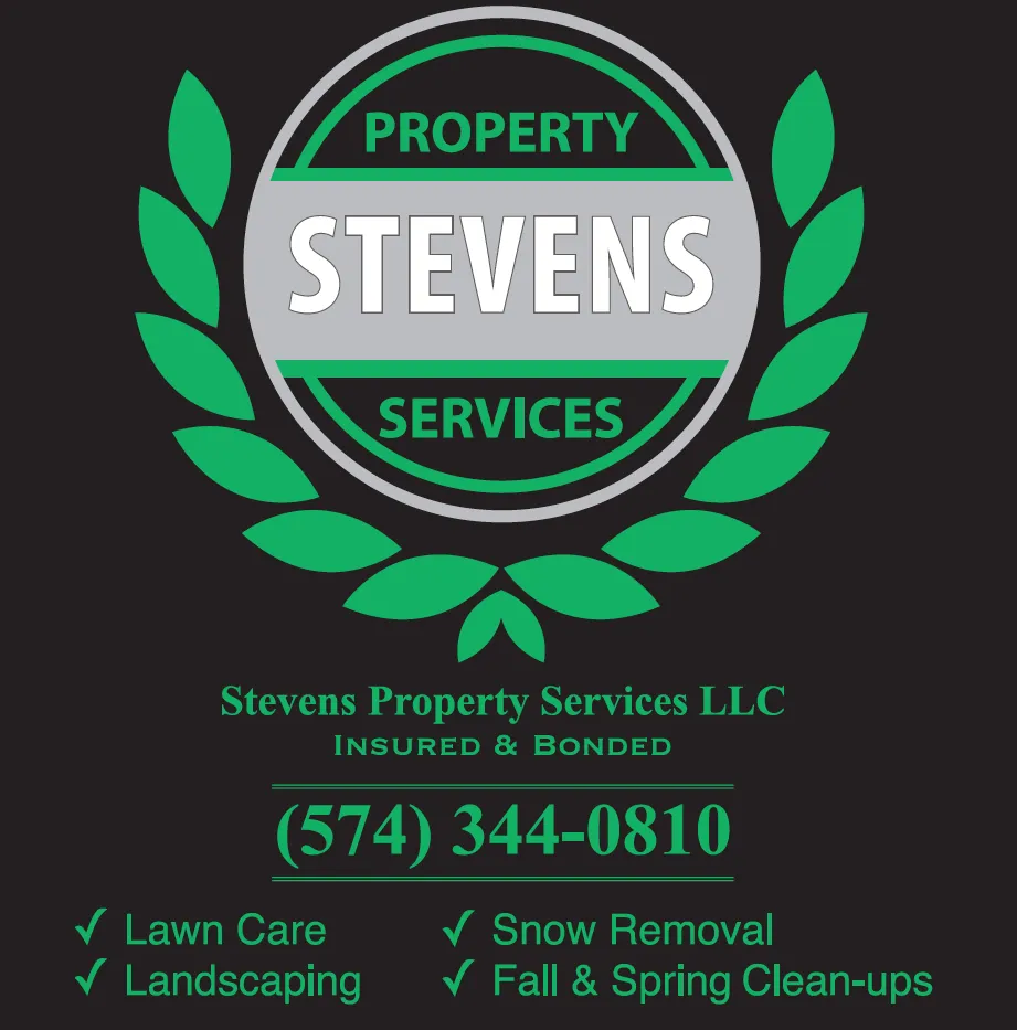 Custom lawn mowing service with custom design across South Bend, IN - Stevens Property Services