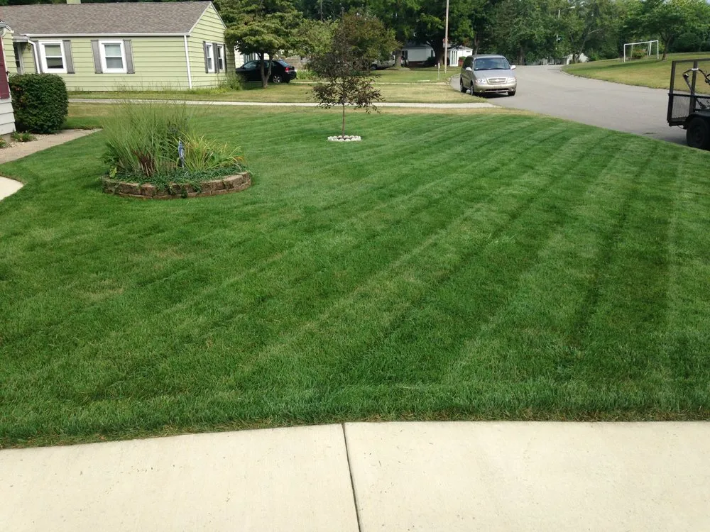 Custom garden landscaping in South Bend, IN - Stevens Property Services