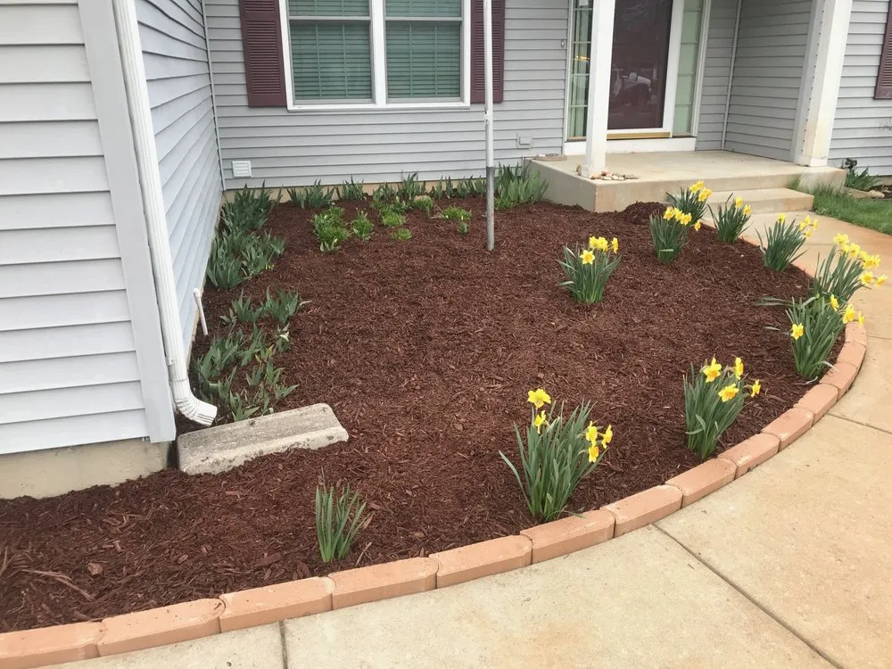 Custom landscape design in South Bend, IN by Stevens Property Services