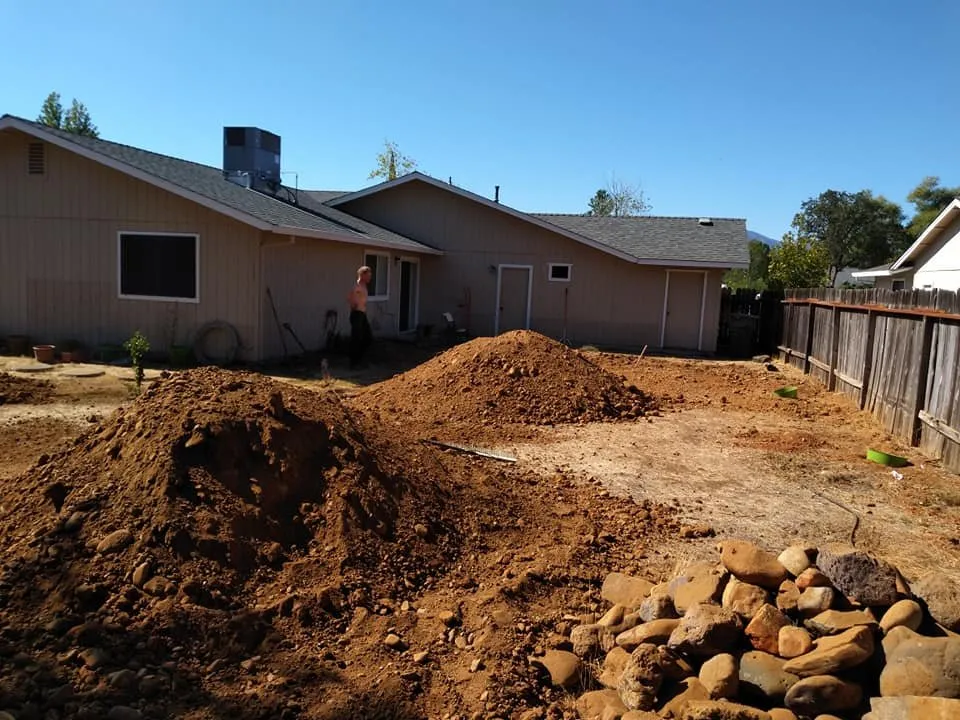 Custom lawn mowing service in Redding, CA - Stevensons Construction